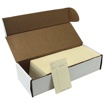 Library Book Pocket Cards